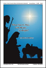 What Star Is This with Beams So Bright? SATB choral sheet music cover